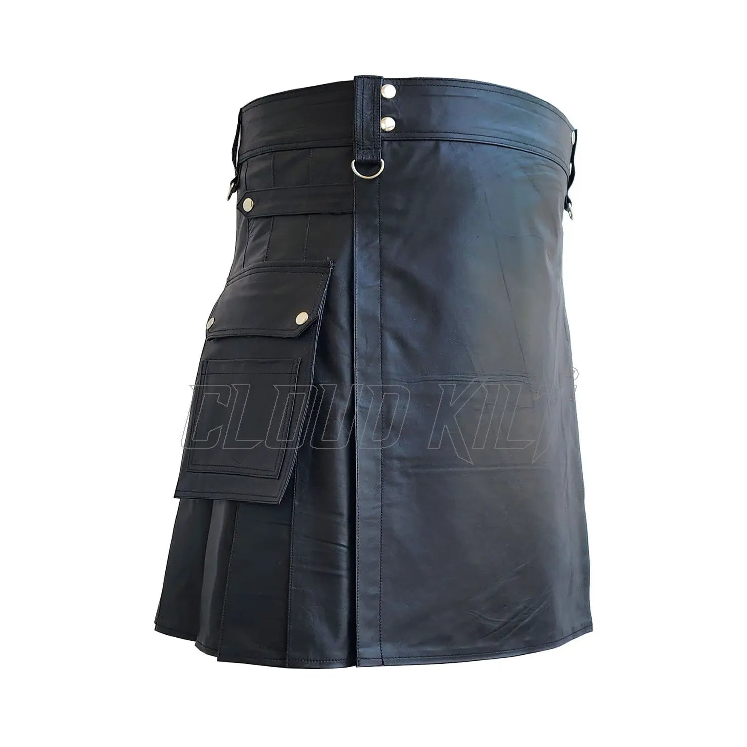 CLOUD KILT Premium Leather Sporran For Men - Traditional Scottish Kilt Accessory, Multi, Regular Size - View #10