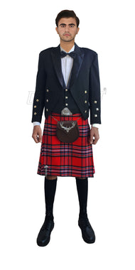Prince Charlie Kilt Outfit With MacFarlane Modern Tartan Kilt