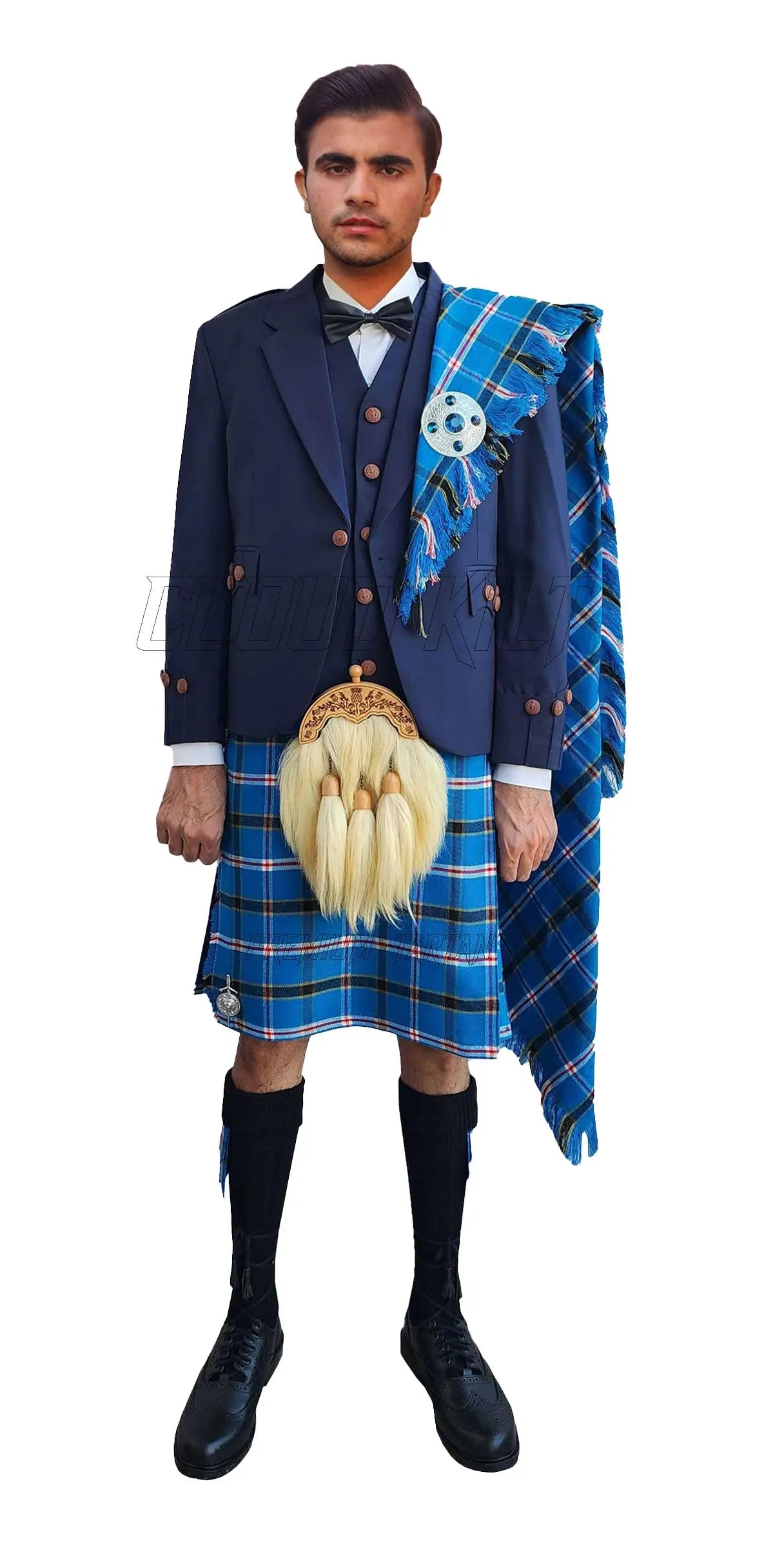 Visual Reference: Agyll Kilt Outfit With Oklahoma Tartan Kilt