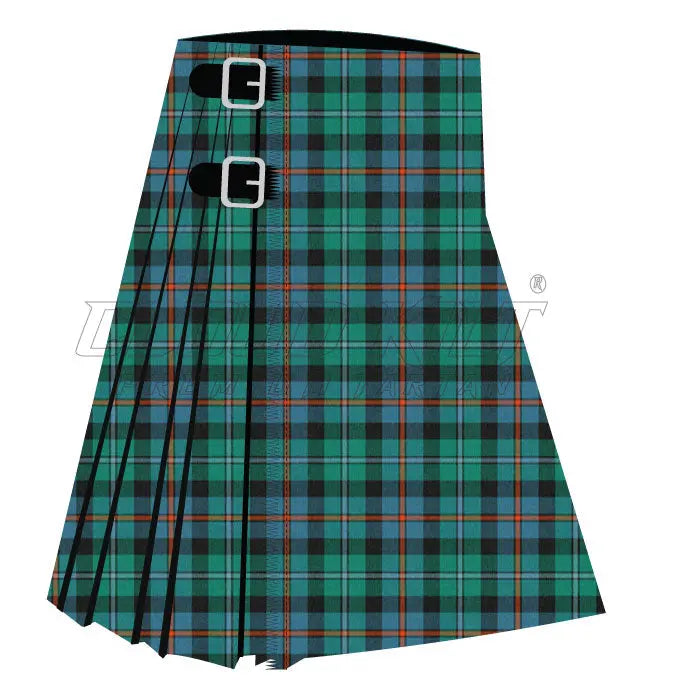 Campbell of Cawdor Ancient Tartan Crest Premium Blanket - Celtic Stag style