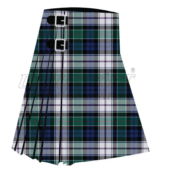 Colquhoun Dress Tartan T-shirt - Lion Rampant And Celtic Thistle Style