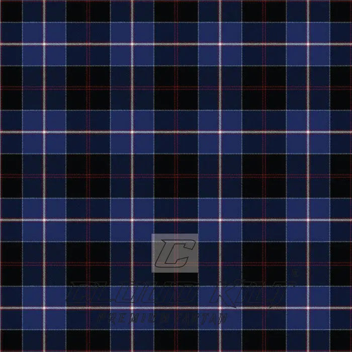 Dunlop Tartan Crest Premium Blanket - Thistle Style