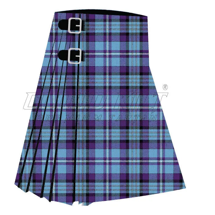 Faulds Modern Tartan | High-Quality Kilt - CLOUD KILT