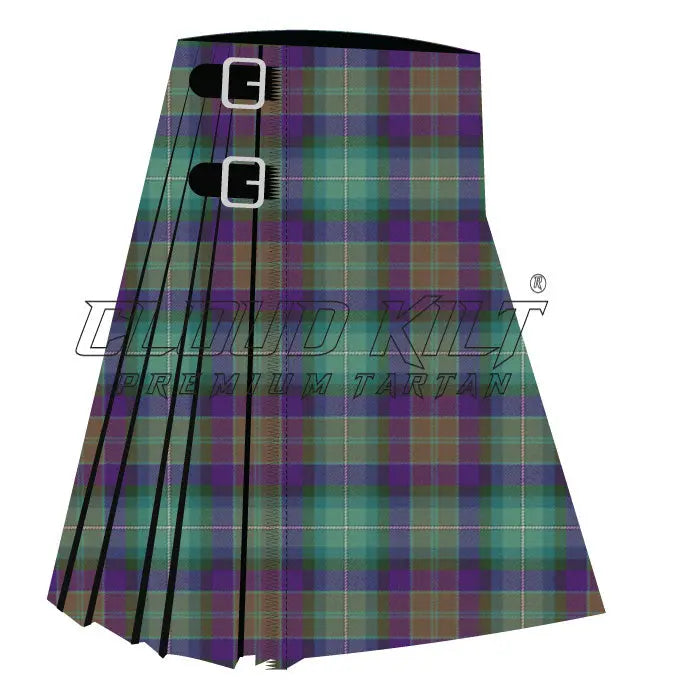 Grewar Modern Tartan | High-Quality Kilt - CLOUD KILT