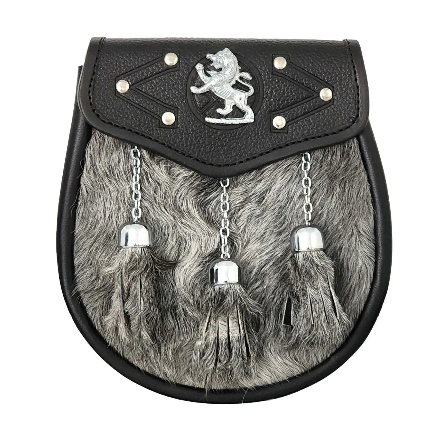 Kilt Écossais Mouche Plaid Broche Lion Rampant Argent Finition 3 Kilt Écossais Mouche Plaid Broche Lion Rampant Argent Finition 3